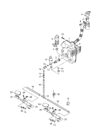 1K8955103-HEADLIGHT WASHING JET LH