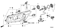 33101TB0H11-Lamp unit assy