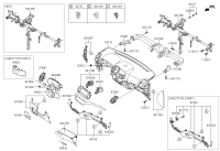 84410D8100-Bar assy-cowl cross