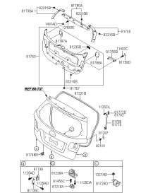 817702P000-LIFTER ASSY-TAIL GATE LH