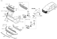 86565D8000-SKID PLATE-FR BUMPER