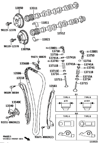 1305036030-GEAR ASSY, CAMSHAFT TIMING