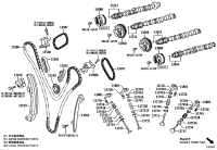 1305331031-CAMSHAFT SUB-ASSY, NO.3