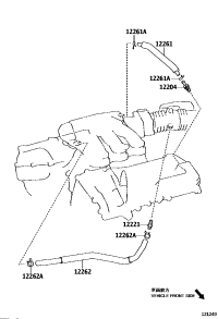 1226131050-HOSE, VENTILATION