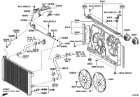 165610H020-SEAL, RADIATOR TO SUPPORT, NO.1