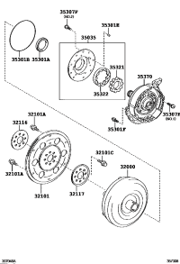 3210106060-GEAR SUB-ASSY, DRIVE PLATE & RING