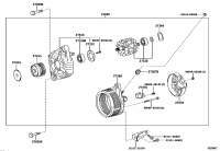 2706031110-ALTERNATOR, 12V 80A 4PK, TOYOTA