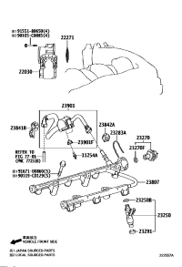 232090P050-INJECTOR ASSY-FUEL