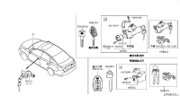 487002FP0A-LOCK SET-STEERING