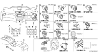 251904BA0A-SWITCH ASSY-RETRACTOR