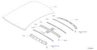 73112EW830-ROOF ASSY