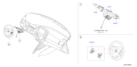 25540EM00E-SWITCH ASSY-TURN SIGNAL