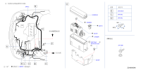 24012EX80A-Harness, eng room