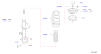 54325AX000-Bearing-damper strut