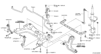 54400ED511-MEMBER COMPL-FRONT SUSPENSION