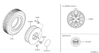 40300JX31A-WHEEL-ROAD AL