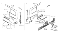 76826JX00A-Trim-slider rh
