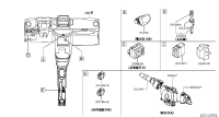 25190ED000-SWITCH ASSY-RETRACTOR