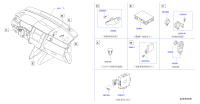 282685W501-SWITCH ASSY-REMOTE