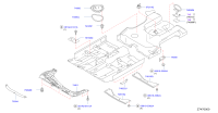 748A4ED500-BRACKET-TUNNEL STAY