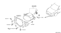 269102DR2A-BRACKET-FOG LAMP,RH