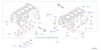12293EN20A-BOLT-MAIN BEARING CAP