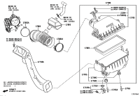 17119F0060-BRACKET, AIR CLEANER