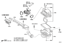 17801F2010-ELEMENT SUB-ASSY, AIR CLEANER FILTER
