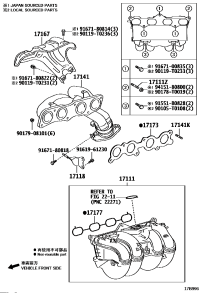 171410C020-MANIFOLD, EXHAUST