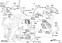 1603131040-Pipe sub-assy, water inlet w/thermostat