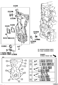 90311C0036-SEAL, OIL(FOR TIMING GEAR CASE OR TIMING CHAIN CASE)