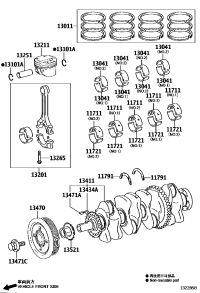 1301136101-RING SET PISTON