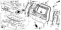 74934T70H51-SENSOR ASSY., R. POW