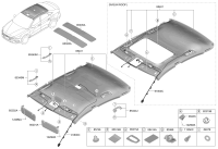 85210J1200MMH-SUNVISOR ASSY,LH