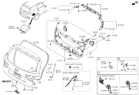 81781C5001-LIFTER ASY-T/GATE RH