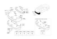 866122Z000-COVER-RR BUMPER LWR