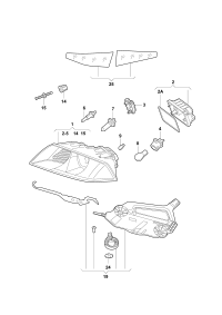 1ZD941015-Halogen dual lamp