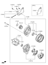 373002B520-GENERATOR ASSY