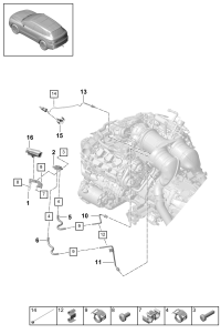 PAB90628700-BRACKET-ENGINE SUPP*