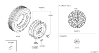 403431CA4A-CAP-DISC WHEEL