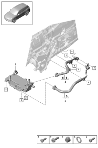 PAB31702100-OIL COOLER/AUDI A6/A7/A8