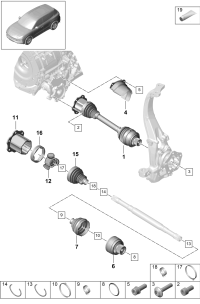 95840727100-Swing shaft