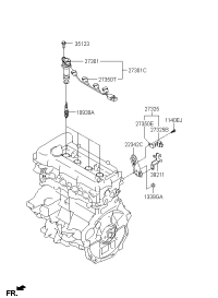 273252B000-CONDENSER ASSY-IGNITION COIL