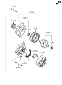 373002G750-ALTNTR ASSY