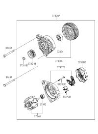 373002C110-GENERATOR ASSY