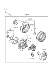3730025201-GENERATOR ASSY