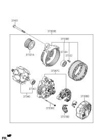 373002G500-ALTNTR ASSY