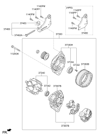 373002B500-GENERATOR ASSY
