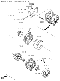 373002B860-GENERATOR ASSY