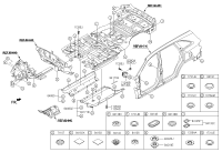 84227C5000-UNDER COVER ASSY,RH